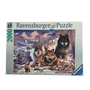 New Ravensburger Jigsaw Puzzle Wolves in the Snow 160129 Sealed 2000 Pieces 2019